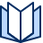 Book Open 4 Icon from Cyber Duotone Set