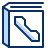Book Phone Contact Icon from Cyber Duotone Set