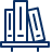 Book Shelf Icon from Cyber Line Set