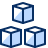 Boxes 2 Icon from Cyber Duotone Set