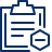 Clipboard Subtract Icon from Cyber Line Set