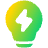 Content Insight Idea Trivia Icon from Plump Gradient Set