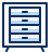 Drawer 3 Icon from Cyber Duotone Set
