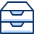 Drawer 4 Icon from Cyber Duotone Set
