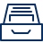 Drawer Document 1 Icon from Cyber Line Set