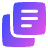 Library Books Icon from Plump Gradient Set