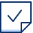 New Document Check Icon from Cyber Duotone Set
