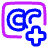 Content Close Caption Add Icon from Plump Neon Set