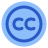 Creative Commons icon - Free transparent PNG, SVG. No Sign up needed.