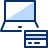 Credit Card Application Laptop Icon from Cyber Duotone Set