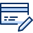 Credit Card Edit Icon from Cyber Duotone Set