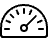 Gauge Dashboard Icon from Streamline Light 3.0 Set