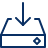 Harddrive Disk Download 1 Icon from Cyber Line Set