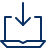 Laptop Download Icon from Cyber Line Set