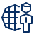 Network Business Icon from Cyber Line Set