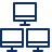 Network Computer 3 Icon from Cyber Line Set