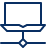 Network Laptop 2 Icon from Cyber Line Set