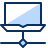 Network Laptop 2 Icon from Cyber Duotone Set