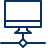 Network Screen Imac Icon from Cyber Line Set