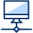 Network Screen Imac Icon from Cyber Duotone - Free Set