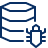 Database Bug Icon from Cyber Line Set