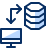 Database Data Transfer Computer Imac 3 Icon from Cyber Duotone Set