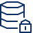 Database Lock Encrypt Icon from Cyber Line Set