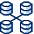 Database Network 3 Icon from Cyber Duotone Set