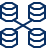 Database Network 3 Icon from Cyber Line Set