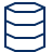 Database Icon from Cyber Line Set