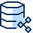 Database Share 1 Icon from Cyber Duotone Set