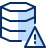 Database Warning Icon from Cyber Duotone Set