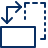 Flip Down Icon from Cyber Line Set