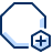 New Octagon Icon from Cyber Duotone Set