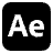 Adobe After Effects Logo Icon from Logos Block - Free Set