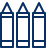 Crayons Icon from Cyber Line Set