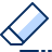 Eraser Icon from Cyber Duotone Set