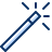 Magic Wand 1 Icon from Cyber Duotone Set
