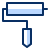 Paint Roll Icon from Cyber Duotone Set