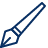Pen Icon from Cyber Line Set