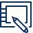 Pen Tablet Icon from Cyber Line Set