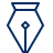Pen Tool Icon from Cyber Line Set