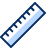 Ruler 1 Icon from Cyber Duotone Set