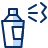 Spray Paint 3 Icon from Cyber Duotone Set