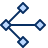 Vector Handle Icon from Cyber Duotone Set