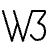 W3 Logo Icon from Logos Line - Free Set
