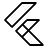 Flutter Logo Icon from Logos Line - Free Set