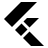 Flutter Logo Icon from Logos Solid - Free Set