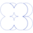 Circle Flower Line Element from Volumetric Shapes Set