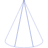 Cone Oval Line Element from Volumetric Shapes Set